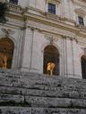The streets are paved in marble in parts of old Roma.